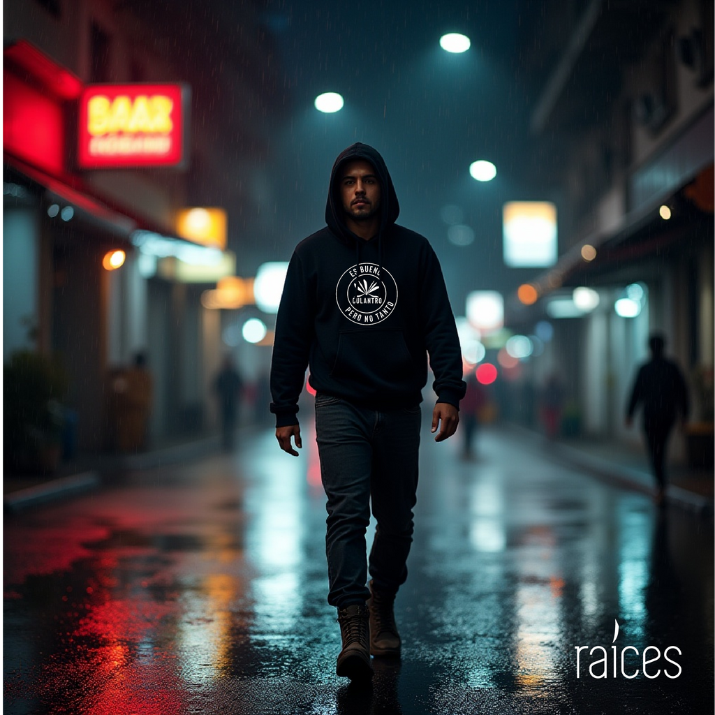 Hoodie "Es bueno culantro, pero no tanto"