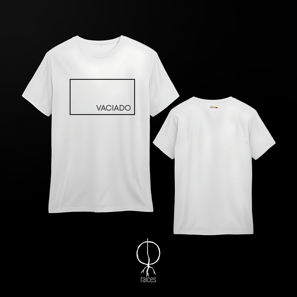 Camiseta  "Vaciado"