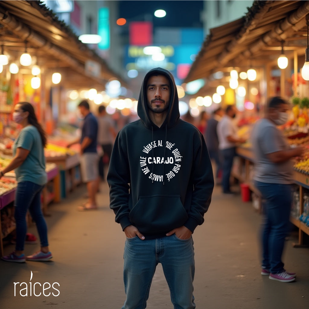 Hoodie  "Váyase al carajo"