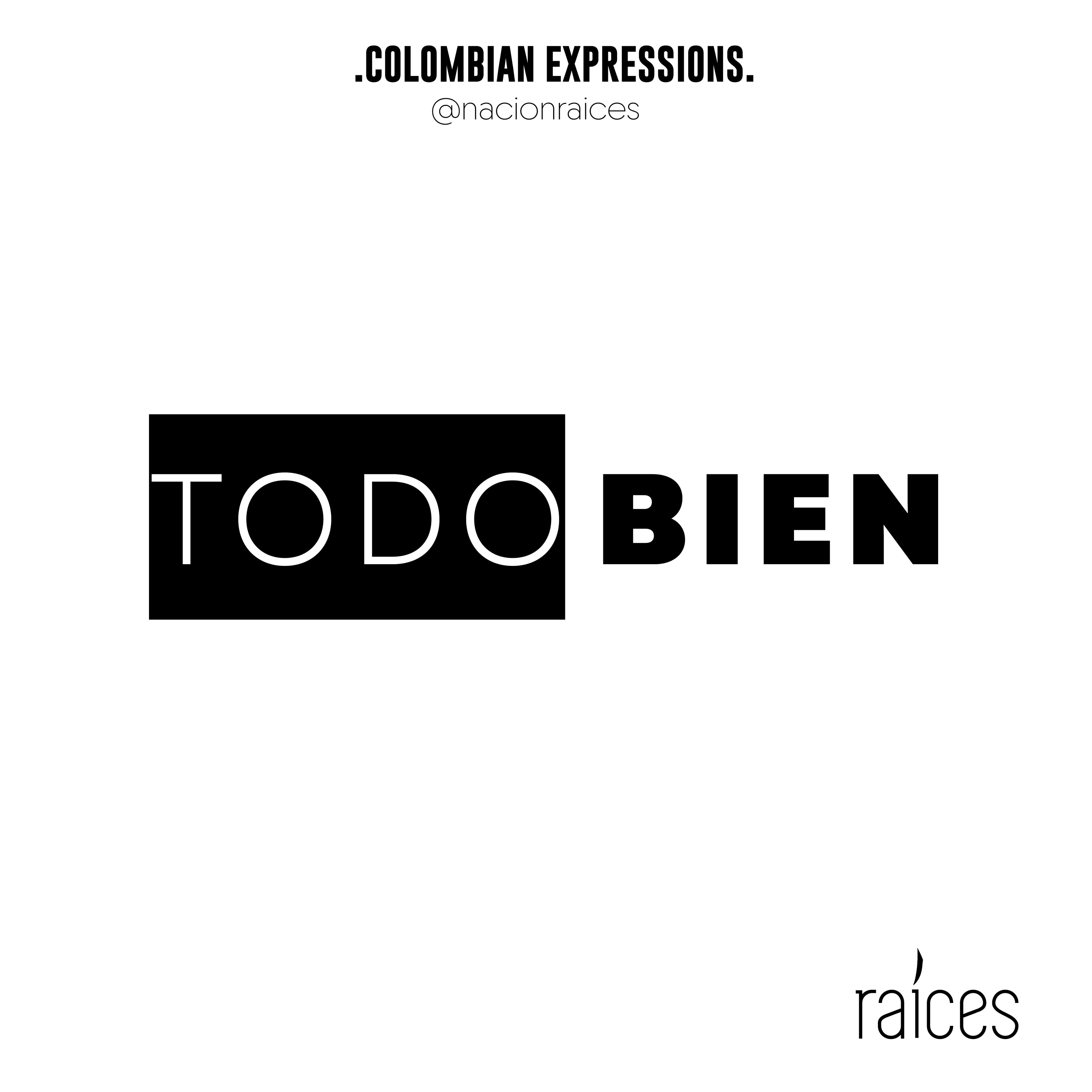 Camiseta  "Todo bien"