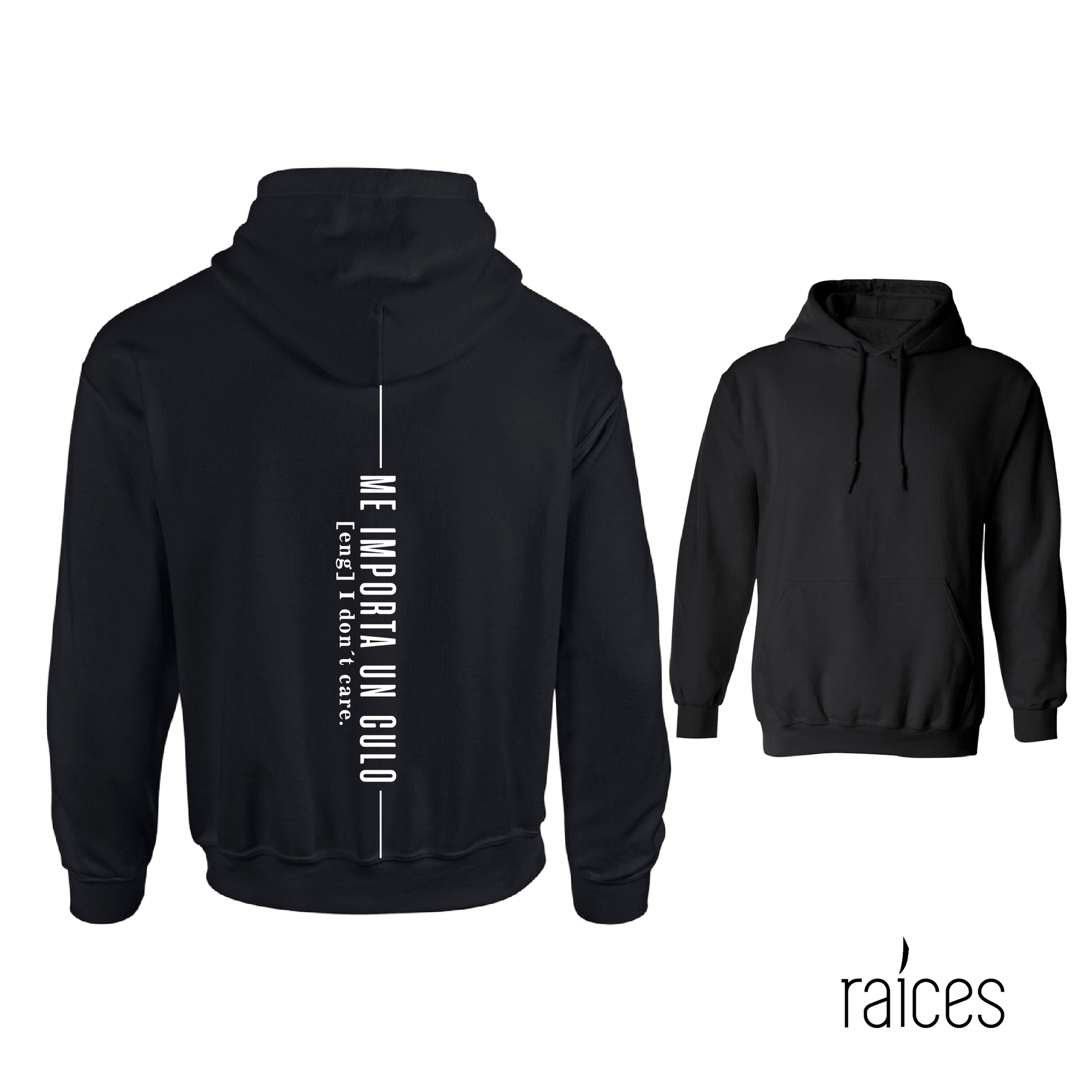 Hoodie “Me importa un culo”