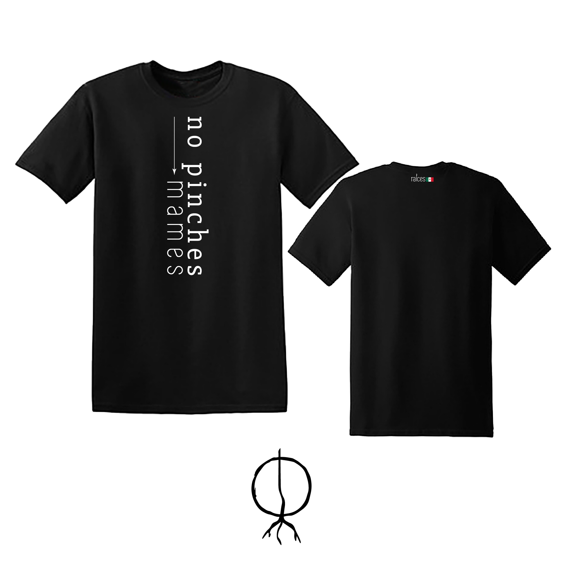 Camiseta  "No pinches manches”