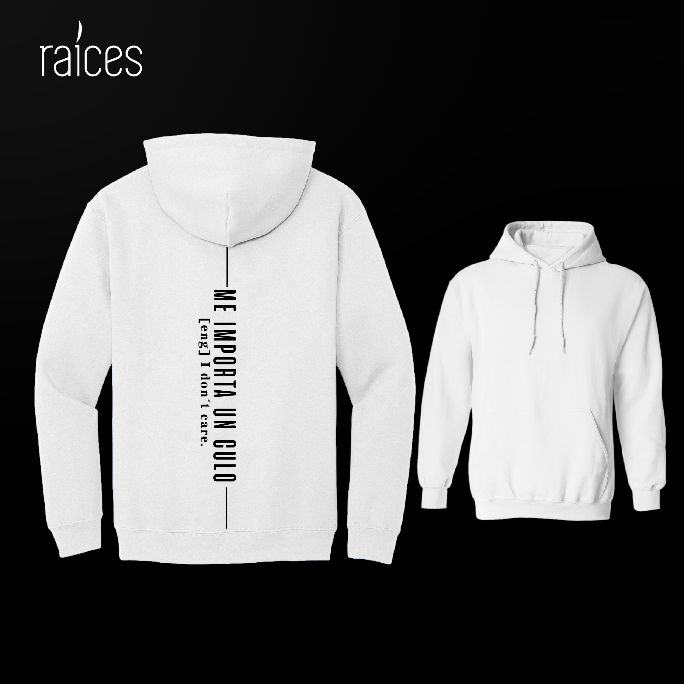 Hoodie “Me importa un culo”