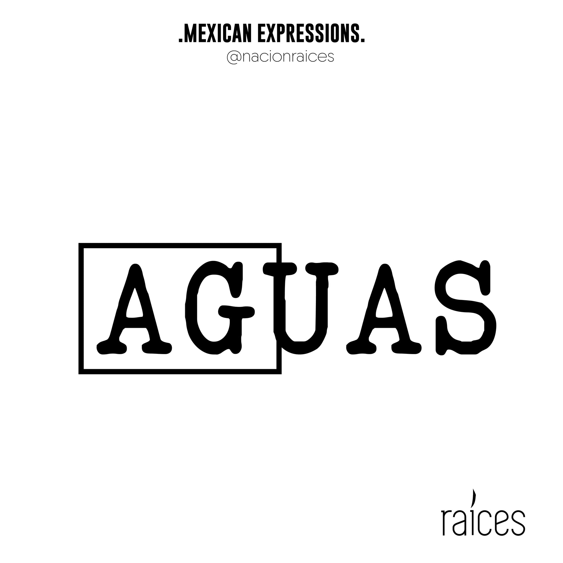 Camiseta  "Aguas”