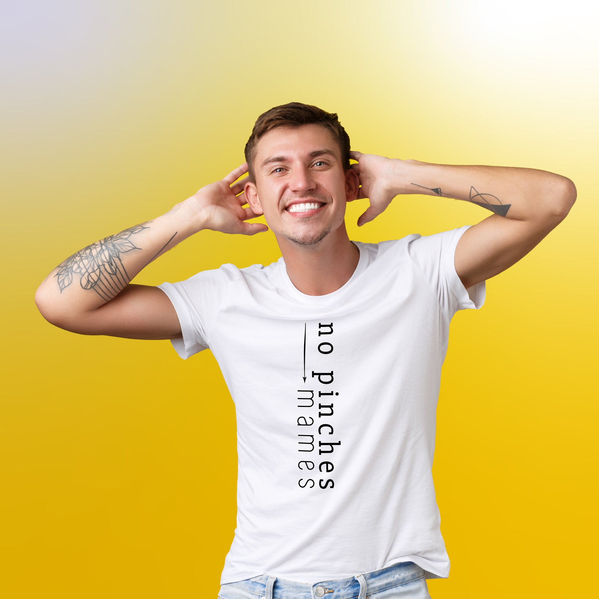 Camiseta  "No pinches manches”