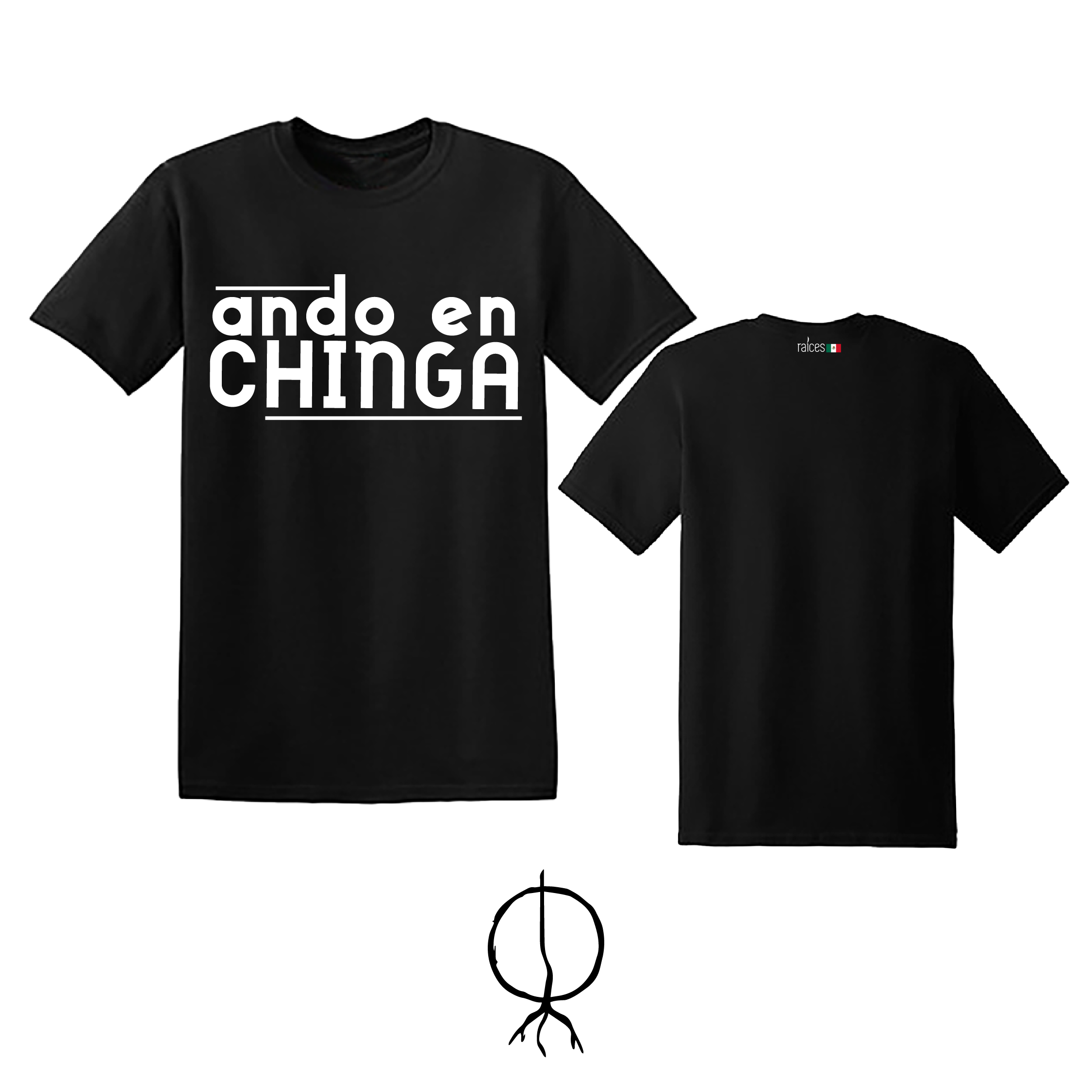 Camiseta  "Ando en chinga”