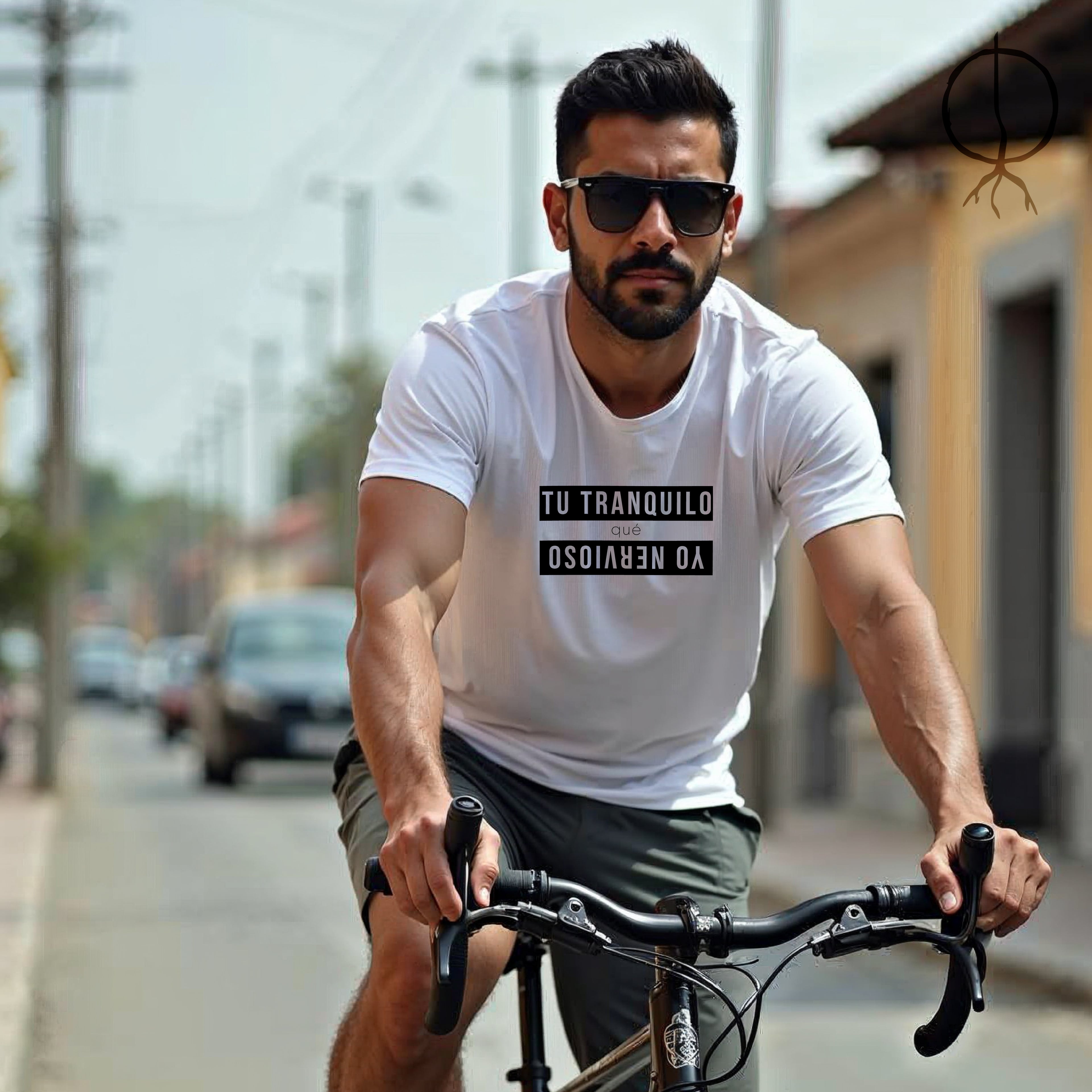 Camiseta  "Tú tranquilo que yo nervioso"